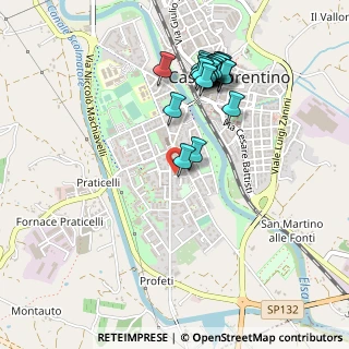 Mappa Via dei Profeti, 50051 Castelfiorentino FI, Italia (0.5015)