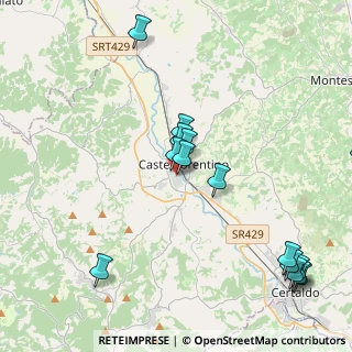 Mappa Via dei Profeti, 50051 Castelfiorentino FI, Italia (5.08667)