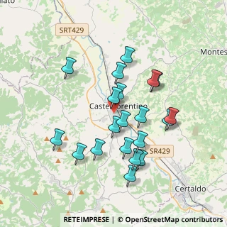 Mappa Via Filippo Turati, 50051 Castelfiorentino FI, Italia (3.5055)