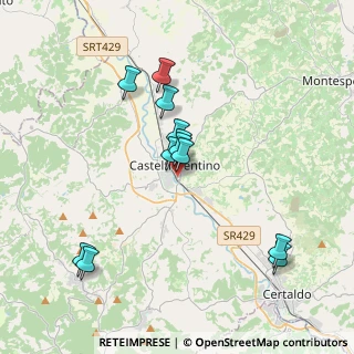 Mappa Via Giuseppe Verdi, 50051 Castelfiorentino FI, Italia (3.56)