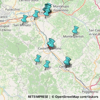 Mappa Via Giuseppe Verdi, 50051 Castelfiorentino FI, Italia (9.4435)