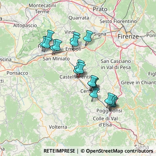 Mappa Via Giuseppe Verdi, 50051 Castelfiorentino FI, Italia (13.30263)