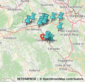 Mappa Via del Rio Morto di Sopra, 50051 Castelfiorentino FI, Italia (11.86353)