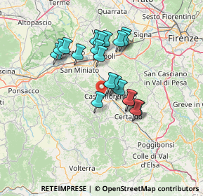 Mappa Via del Rio Morto di Sopra, 50051 Castelfiorentino FI, Italia (11.834)