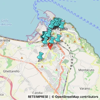 Mappa Via della Marina, 60127 Ancona AN, Italia (1.3665)