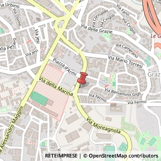 Mappa Via della Montagnola, 17, 60128 Ancona, Ancona (Marche)