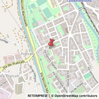 Mappa Via Palmiro Togliatti, 10, 50051 Castelfiorentino, Firenze (Toscana)
