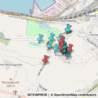 Mappa Via sanzio blasi, 60131 Ancona AN, Italia (0.31481)