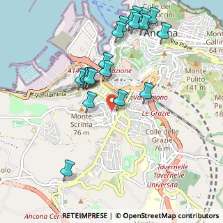 Mappa Via Jesi, 60127 Ancona AN, Italia (1.1115)