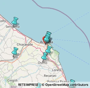 Mappa Via Pesaro, 60128 Ancona AN, Italia (18.54667)