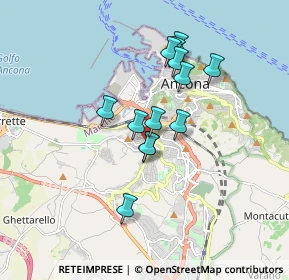 Mappa Via Pesaro, 60128 Ancona AN, Italia (1.42077)