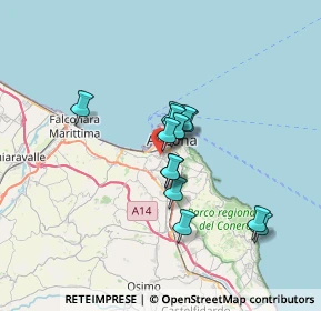 Mappa Via Pesaro, 60128 Ancona AN, Italia (5.07615)