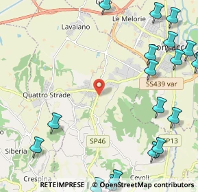 Mappa Via Risorgimento, 56035 Casciana Terme Lari PI, Italia (3.4155)