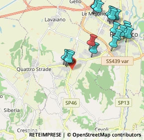 Mappa Via Risorgimento, 56035 Casciana Terme Lari PI, Italia (2.435)