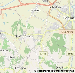 Mappa Perignano, 56035 Casciana Terme Lari PI, Italia (3.255)