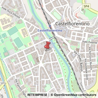 Mappa Via B. Gozzoli, 45, 50051 Castelfiorentino, Firenze (Toscana)