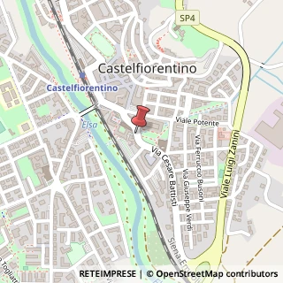 Mappa Via Cesare Battisti, 24/C, 50051 Castelfiorentino, Firenze (Toscana)