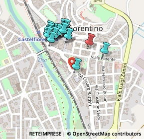 Mappa Via Cesare Pavese, 50051 Castelfiorentino FI, Italia (0.227)