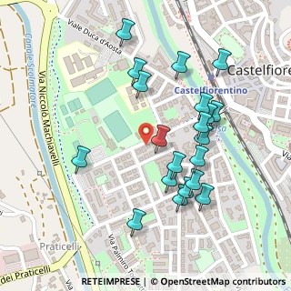 Mappa Via Dino, 50051 Castelfiorentino FI, Italia (0.247)