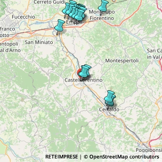 Mappa Via Dino, 50051 Castelfiorentino FI, Italia (10.531)