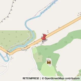 Mappa Via Centro Naro, 1, 61043 Cagli, Pesaro e Urbino (Marche)