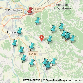 Mappa Via XXX Novembre, 56036 Palaia PI, Italia (5.024)