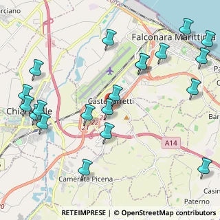 Mappa Via Gino Tommasi, 60015 Falconara Marittima AN, Italia (2.74)