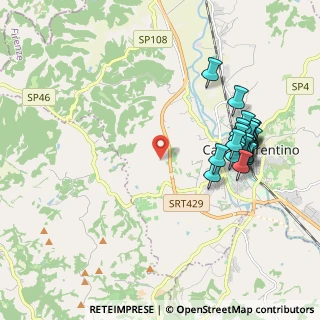 Mappa Via Del Morto Di Sopra Rio, 50051 Castelfiorentino FI, Italia (2.157)