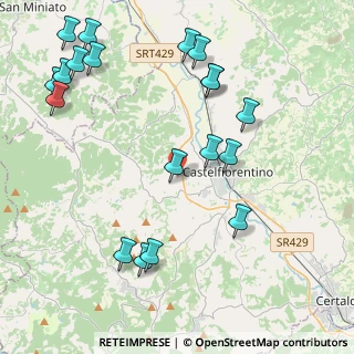 Mappa Via Del Morto Di Sopra Rio, 50051 Castelfiorentino FI, Italia (5.23947)