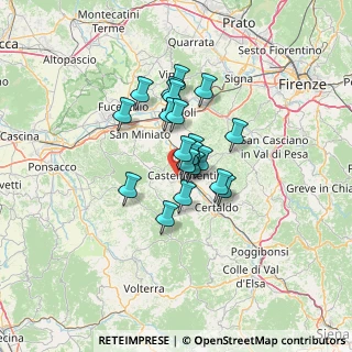 Mappa Via Del Morto Di Sopra Rio, 50051 Castelfiorentino FI, Italia (9.0805)