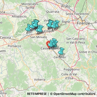 Mappa Via Del Morto Di Sopra Rio, 50051 Castelfiorentino FI, Italia (12.89059)