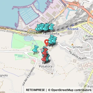 Mappa Via G. Brodolini, 60131 Ancona AN, Italia (0.3)