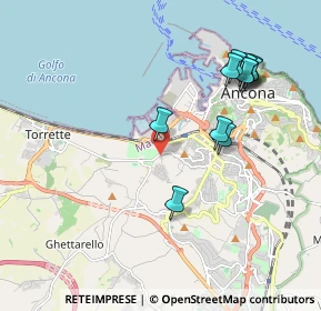 Mappa Via G. Brodolini, 60131 Ancona AN, Italia (2.05091)