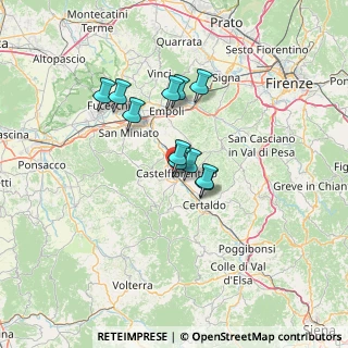 Mappa Via B. Gozzoli, 50051 Castelfiorentino FI, Italia (9.96909)