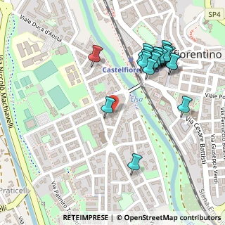 Mappa Via B. Gozzoli, 50051 Castelfiorentino FI, Italia (0.2795)