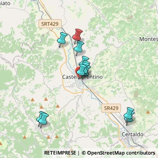 Mappa Via B. Gozzoli, 50051 Castelfiorentino FI, Italia (3.46083)