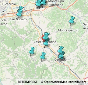 Mappa Via B. Gozzoli, 50051 Castelfiorentino FI, Italia (9.9315)