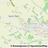 Map Monte San Vito