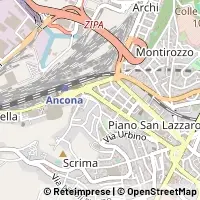 Mapa Ancona