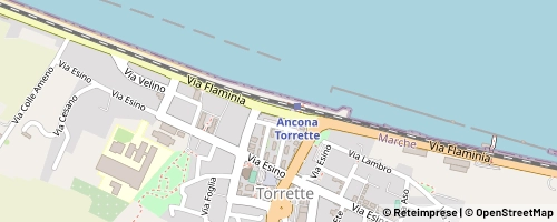 Mappa Ancône