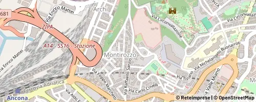 Mappa Ancona
