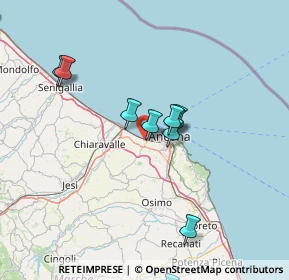 Mappa 60100 Torrette AN, Italia (18.445)