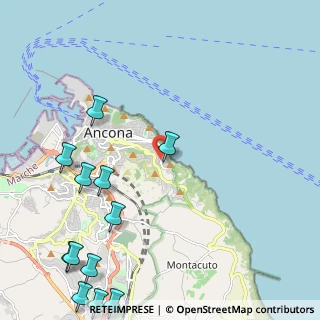 Mappa Via Raffaele della Pergola, 60124 Ancona AN, Italia (3.19917)