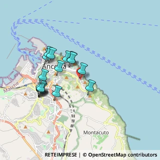 Mappa Via Raffaele della Pergola, 60124 Ancona AN, Italia (1.78353)