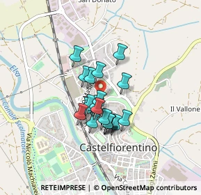 Mappa Via dei Mille, 50051 Castelfiorentino FI, Italia (0.2965)