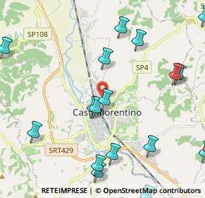 Mappa Via dei Mille, 50051 Castelfiorentino FI, Italia (3.067)