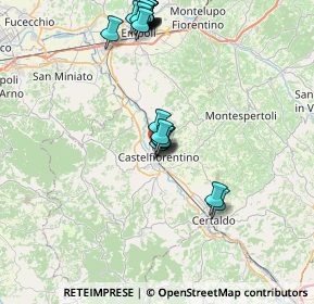 Mappa Via dei Mille, 50051 Castelfiorentino FI, Italia (8.3305)