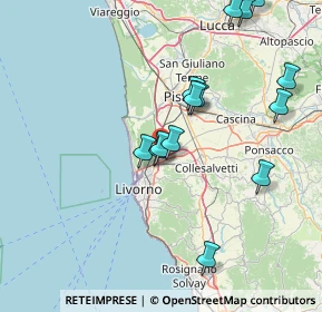 Mappa A12 Genova - Roma, 57014 Pisa PI, Italia (16.33857)