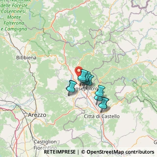 Mappa Strada Provinciale Marecchia, 52037 Sansepolcro AR, Italia (9.50818)