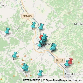 Mappa Via XXIV Maggio, 50051 Castelfiorentino FI, Italia (3.781)
